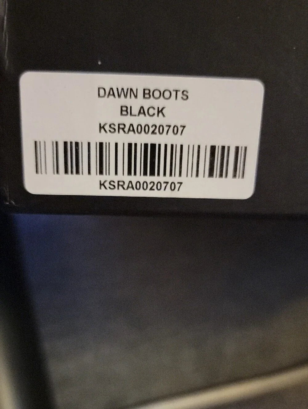 New with Box Killstar Dawn Black Lace-Up Platform Knee-High Boots Size 9